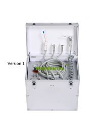 Portable Dental Unit，Can Choose Carry Type Or Draw Type/Air Control System Or Electronic System,Aluminium Alloy Case/With Air Tank Or Not