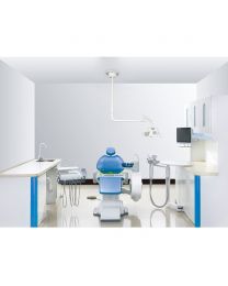 Split Type Hydraulic Driving North American Style Dental Chair Dental Unit Left And Right Treatment