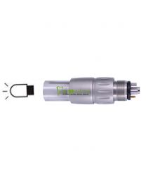 Compatible With NSK PTL-CL-LED，Dental High Speed Handpiece Quick LED Coupling Connector,6 Hole