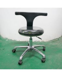 Dental Medical Office Stools Assistant's Stools Adjustable Mobile Chair PU Or Microfiber Leather