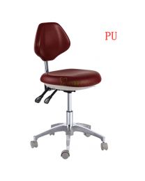 Luxury Dental Medical Doctor Stools Medical Office Dentist Chair , Can Choose PU Or Microfiber Leather
