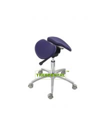 Saddle Ergonomic Chair Dental Stools，Dentist Stools，two flap lift rotary chair,Adjustable Mobile Chair