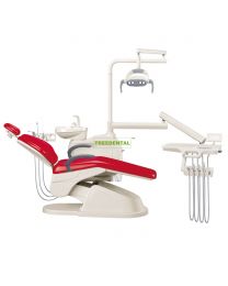 FDA & CE approved ,Economical And Practical Dental Chair，Dental Unit,Built-in Tissue Box.
