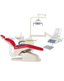 FDA & CE approved, Economical And Practical Dental Chair, Dental Unit, Built-in Tissue Box.