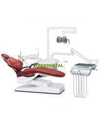 FDA and CE approved, high-end hydraulic dental chair unit with Whole Pipeline Disinfection ,Overall PERformance Improvement