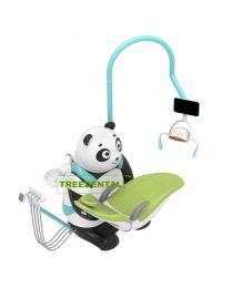 CE Approved,Lovely Panda Children Dental Chair/Unit,Kids Dental Chair,External Whale Floor Box,Hand Cart,Microfiber Leather
